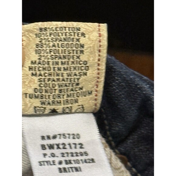 BKE Denim Jeans Women’s Size 30 Britini Dark Wash Non-distressed - Picture 7 of 9